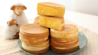 Imagawayaki of Yellow Custard Pancake | Japanese Street Traditional Food, very tasty, recomended screenshot 3