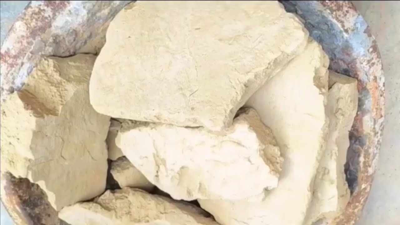 Part 1 Pure Mud Hard Chunks Crumbling | Big Chunks to Fine Mud Powder | Full Satisfying Process  