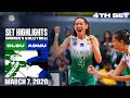 DLSU vs. ADMU - March 7, 2020 | Set 4 Highlights | UAAP 82 WV