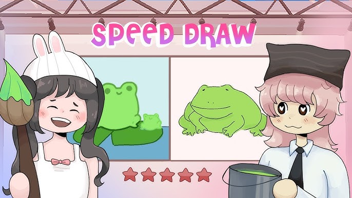 Speed draw at it again🗣 in 2023  Speed paint, Cute drawings, Roblox