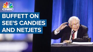 Warren Buffett on Berkshire's consumer brands See's Candies and NetJets