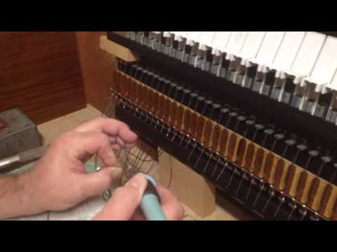 Converting the Wyvern Exeter Organ - part 20  Actually Wiring the KB's