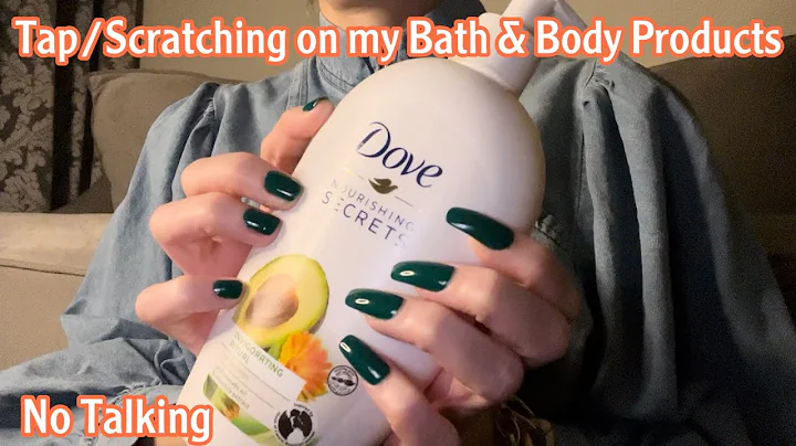 ASMR * My Bath & Body Products! * Fast Tapping & Scratching * No Talking * ASMRVilla