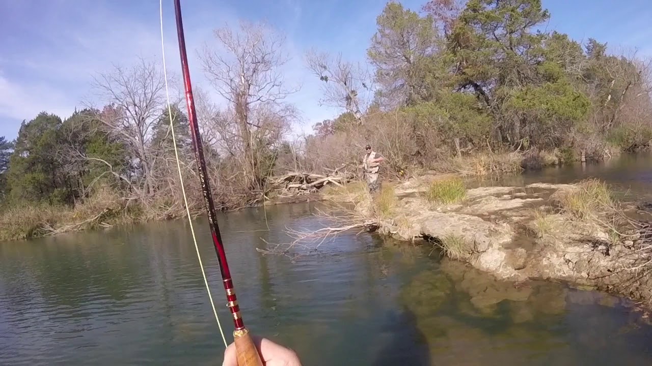 Blue River Oklahoma. Fly Fishing Winning stringer YouTube