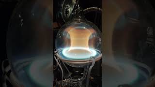 This Plasma Flask Looks Like A Tokamak #bagelgen #toroid #halo #fusion #nuclear #reactor