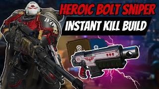 HEROIC Bolt Sniper TRIPLE ONE SHOT Sniper Build Outputs Ridiculous Damage in Space Marine 2 screenshot 4
