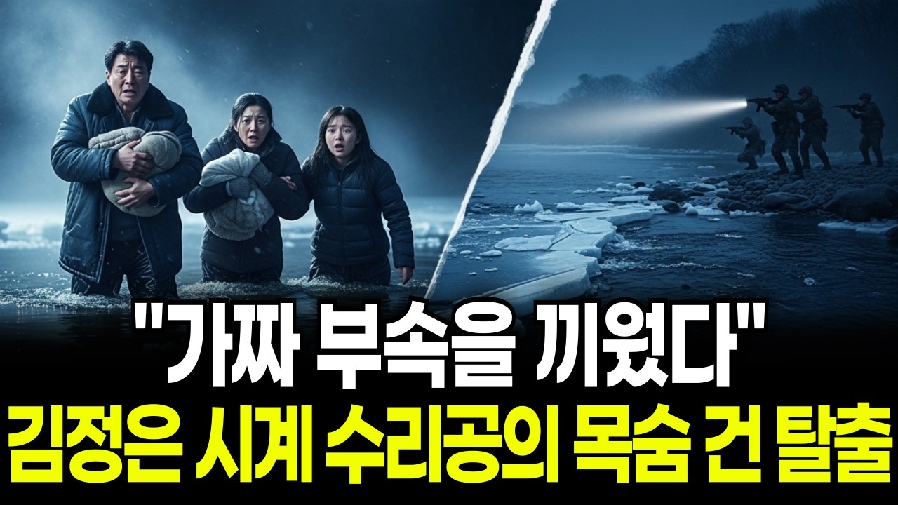 [탈북자 사연] 김정은 시계에 '중국산 가짜'를 끼웠습니다 발각되면 즉시 총살, 평양 최고의 장인이 야반도주한 소름 돋는 이유