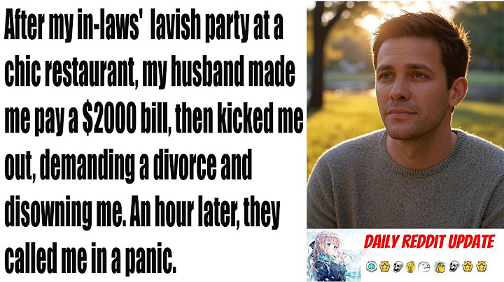 After my in-laws' extravagant party at a fancy restaurant, my husband