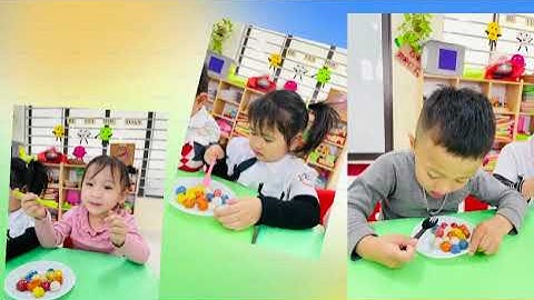 Tết hàn thực của các bé lớp 3 tuổi B