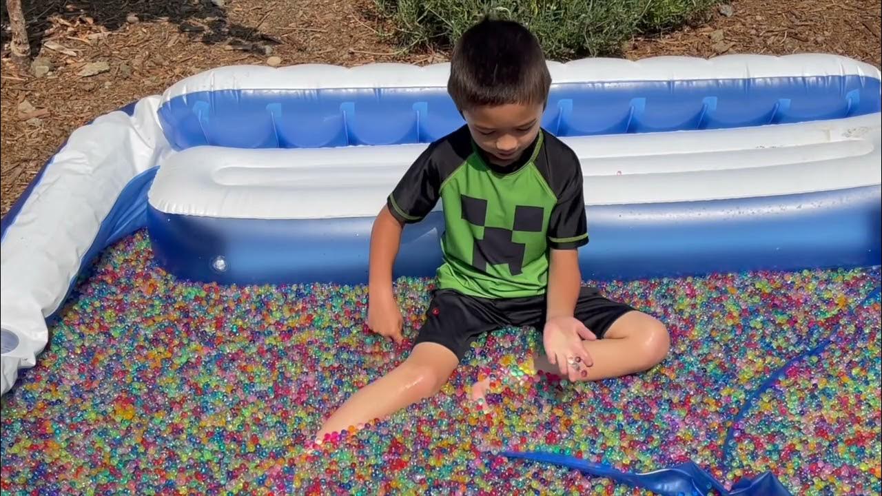 Orbeez in the Pool YouTube