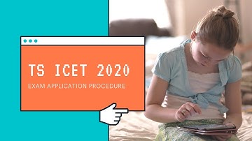 HOW TO APPLY TS ICET 2020, EXAM APPLICATION PROCEDURE|| Katreddy Vanitha Educates
