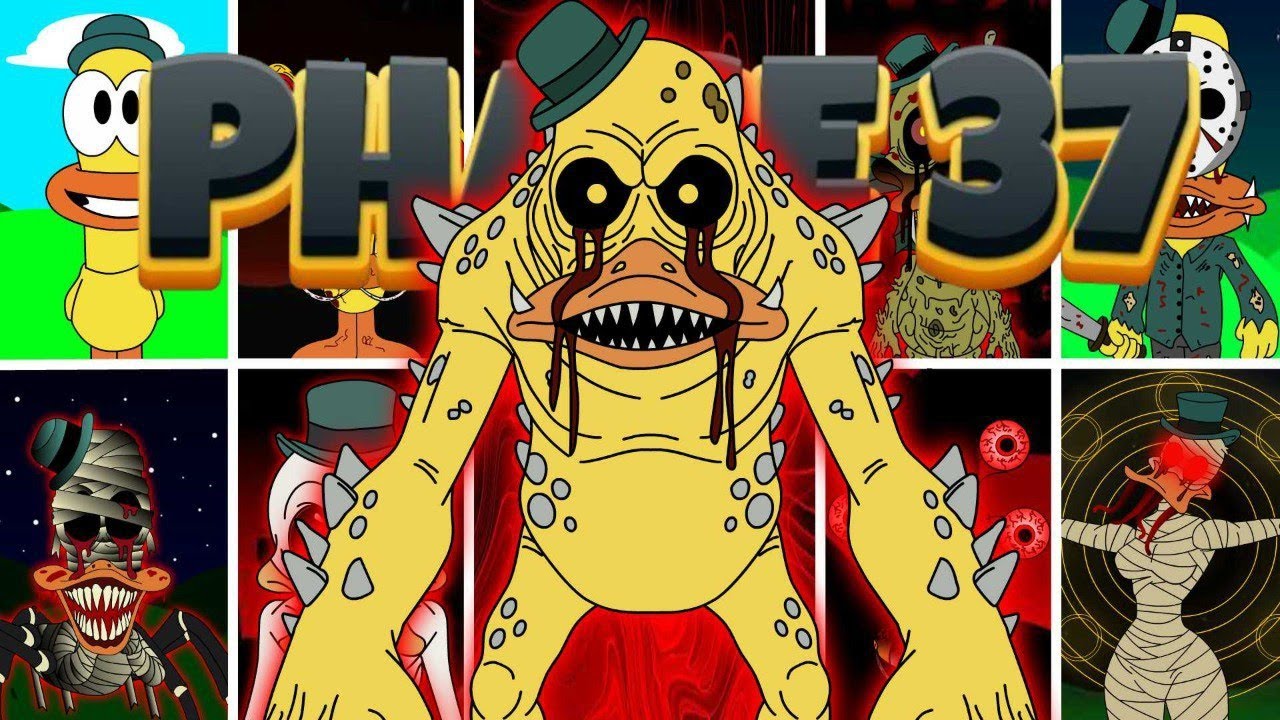 SPRUNKI OC ALL  PATO ( FROM POCOYO COMO MUEVE LO LO PHASE 1 TO PHASE 37