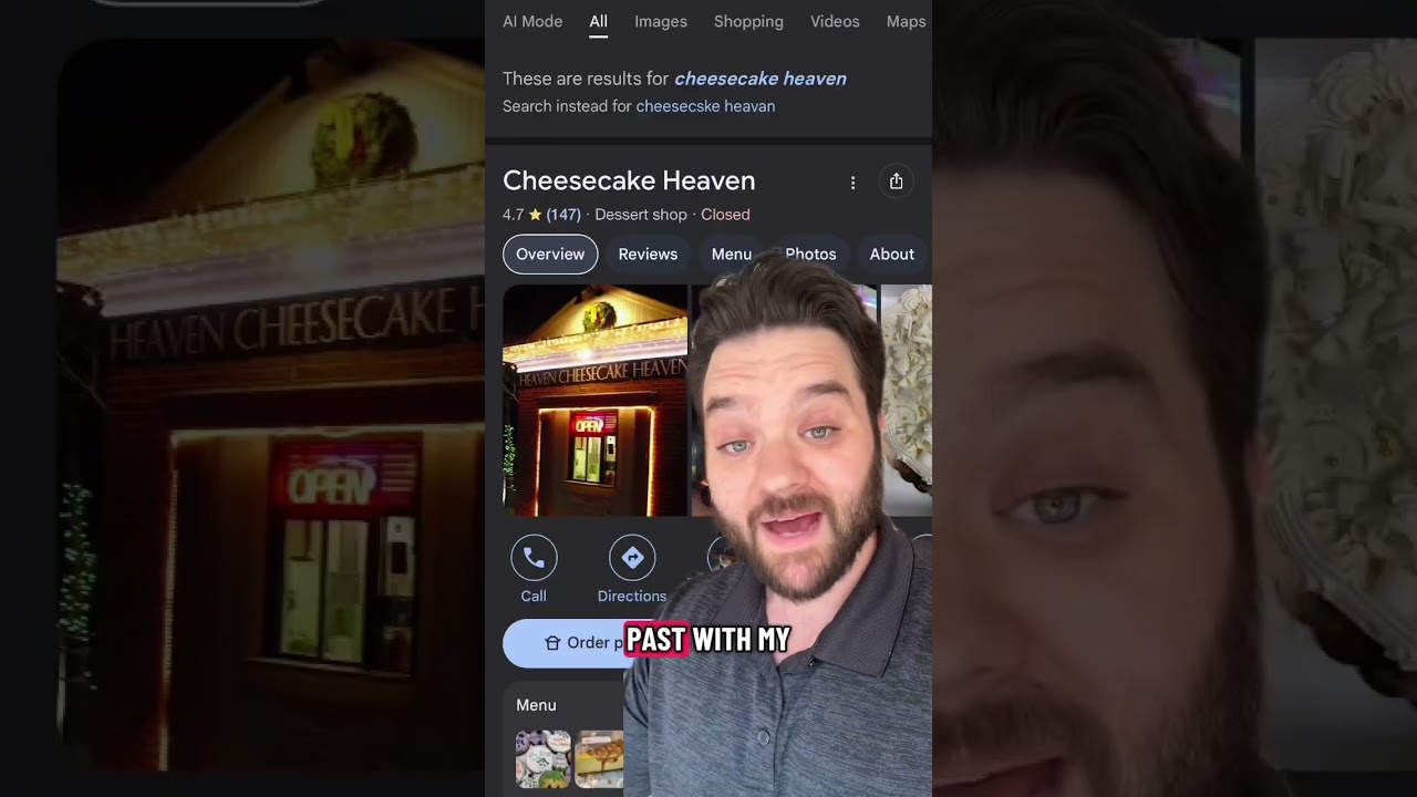 Drive through cheesecake anyone? 