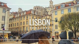 Heavy Rain in Lisbon Today | Lisbon PORTUGAL