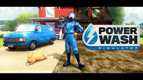 The most SATISFYING game ever made Powerwash Simulator part 1