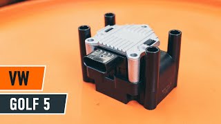 Ignition coil pack change on VW GOLF V (1K1) - video instructions