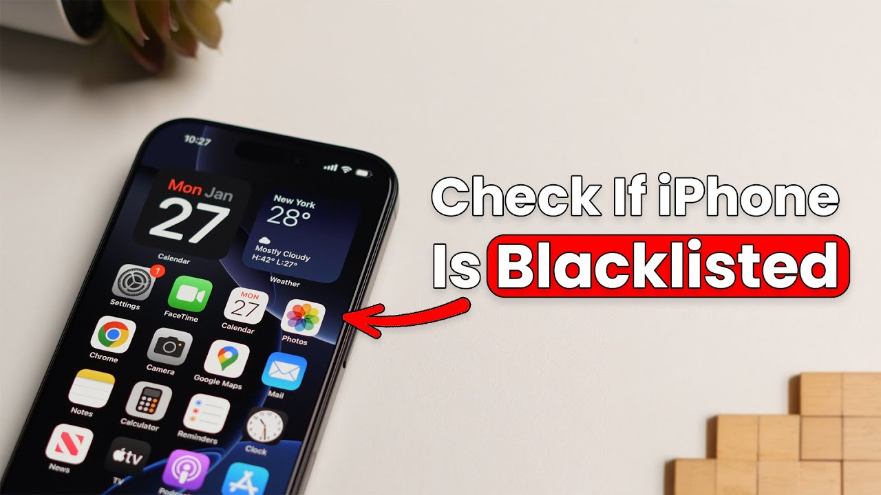 Как проверить, находится ли iPhone в черном списке?