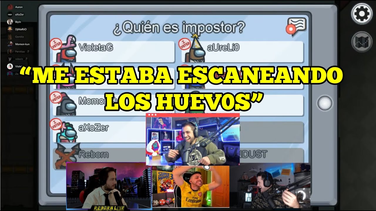 DjMaRiiO SE  CABREA CON TOOOS EN AMONG US😂