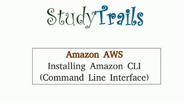 install Amazon CLI (Command Line Interface) on unix