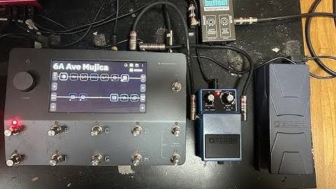 BOSS XS-1 vs QUAD CORTEX Transpose