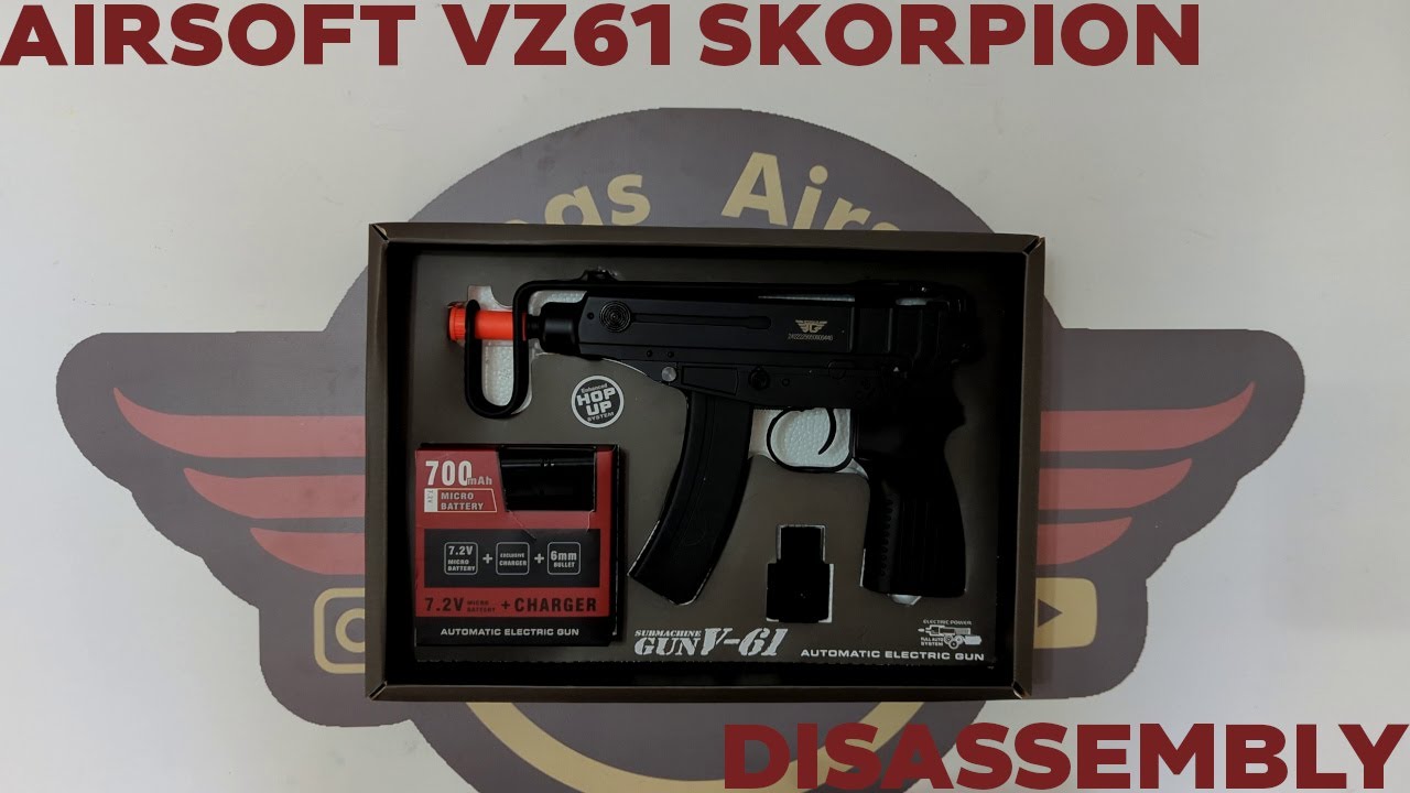 [HOW TO] VZ.61 Skorpion disassembly - For TM / JG / Well