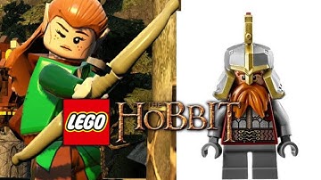 Lego The Hobbit: The Battle of the Five Armies Custom Characters (Tauriel and Dain Ironfoot)