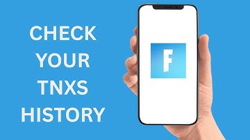 How To Check A Transaction History In Fortnite