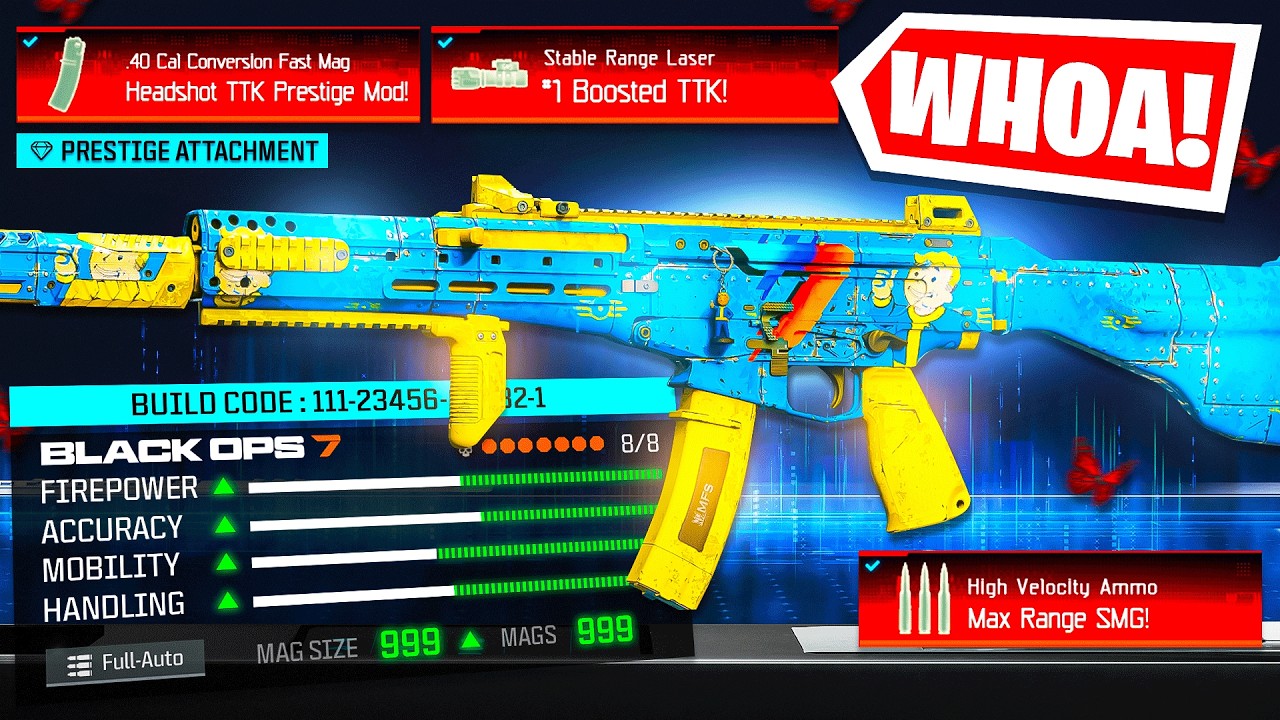 NEW DMG PRESTIGE MOD 🎯 #1 STURMWOLF 45 CLASS in BLACK OPS 7 (Best Sturmwolf 45 Loadout Meta BO7)