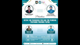 PELANTIKAN KETUA TIM PENGGERAK PKK DAN TIM PEMBINA POSYANDU PROVINSI PAPUA