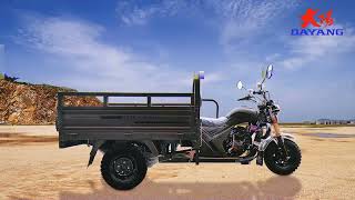 Heavy loading truck cargo sudan 150cc motorized motor tricycle 3 or Elderly Disabled Custom
