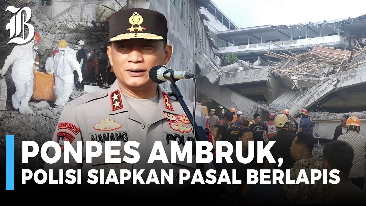 Ada Unsur Pidana di Balik Tragedi Ponpes Al-Khoziny