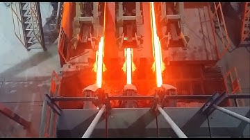 Continuous Casting: How Massive Steel Slabs Are Made From Liquid Metal!
