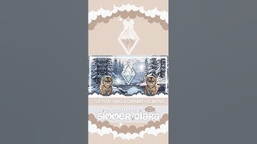 #sims4cc #thesims4 new custom loading screens and more @simmer Ciara on Patreon #sims4mods #thesims