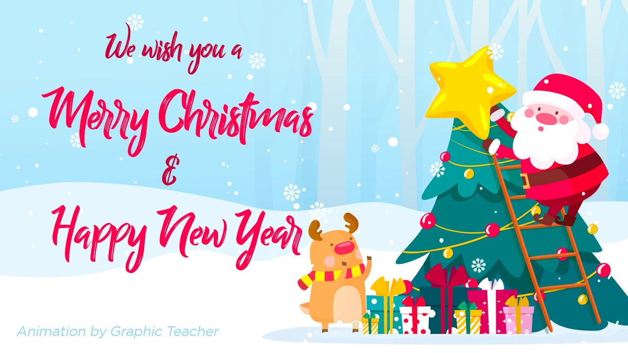 We wish you a Merry Christmas & Happy New Year | status, E-card ...