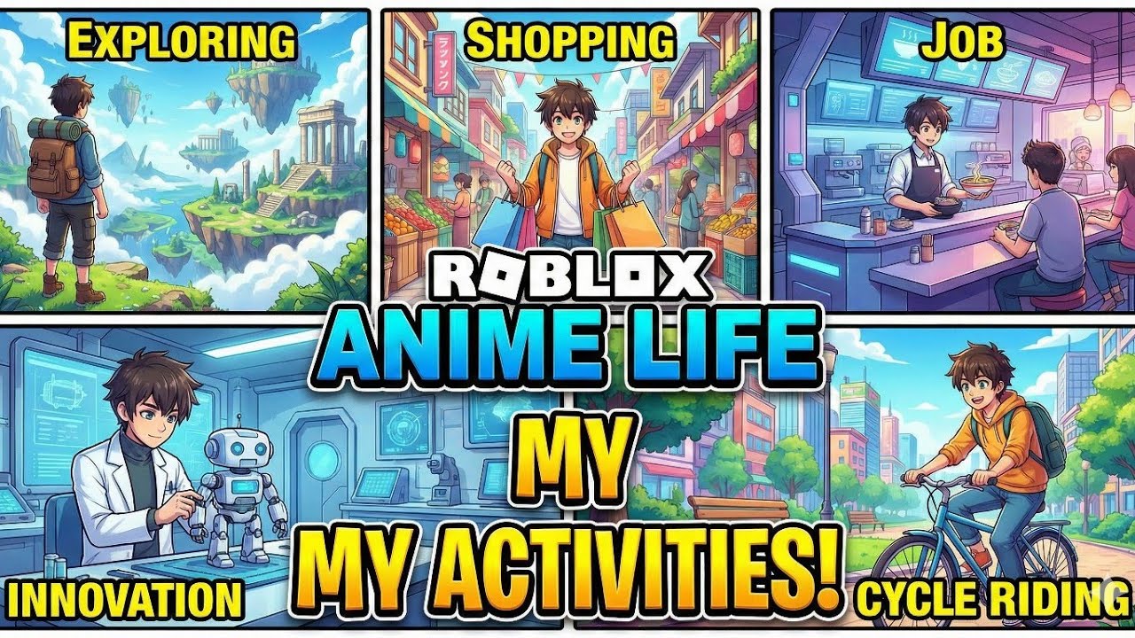 Anime Life in Roblox 😱 | Job, Shopping & Fun Gameplay