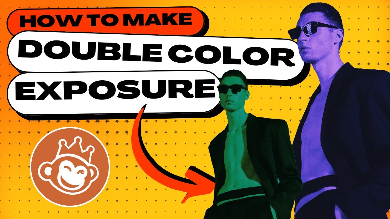 How to Make a Double Color Exposure Effect in PicMonkey - YouTube