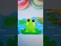 Kawaii Cute Frog 🐸 ASMR Sand Art Painting ✨ Relaxing &amp; Satisfying Sand Arts #shorts