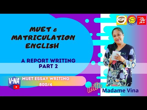 A Report Writing (Synthesis/Analysis/Conclusion)