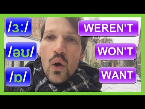 WEREN'T WANT WON'T - How to tell the difference (SPEAK BETTER ENGLISH)