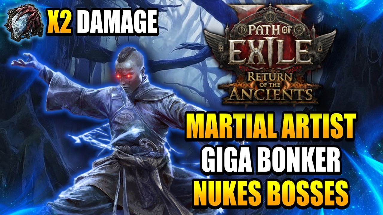 PoE 2 - Giga Bonker Martial Artist NUKES - Day 3-6 Update - 0.5 Monk Build Guide - Path of Exile 2