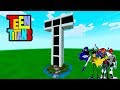 Minecraft: How To Make Titan Tower &quot;Teen Titans&quot;