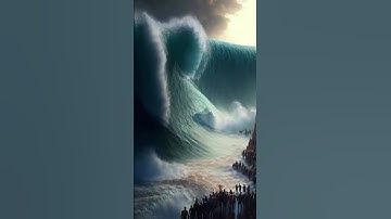 What people think Moses splitting the Red Sea looked like vs. What it really could’ve looked like