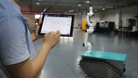 Mobile Robot with wireless teach pendant