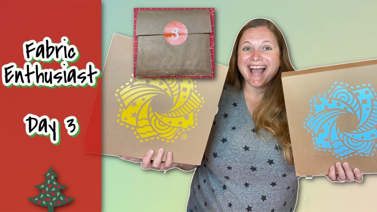 Cotton Cuts Fabric Enthusiast Box | Day 3 | Quilt Advent Unboxing | Holiday your way