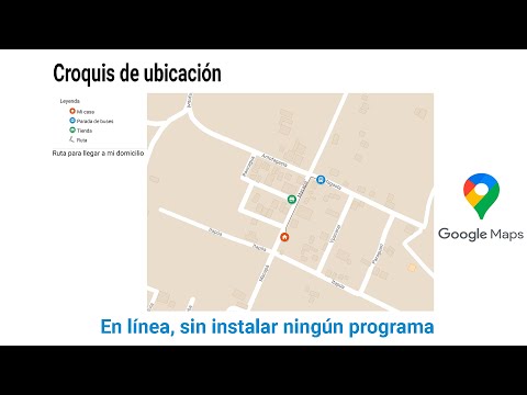 Crear un mapa sencillo (o croquis) directamente en Google Maps