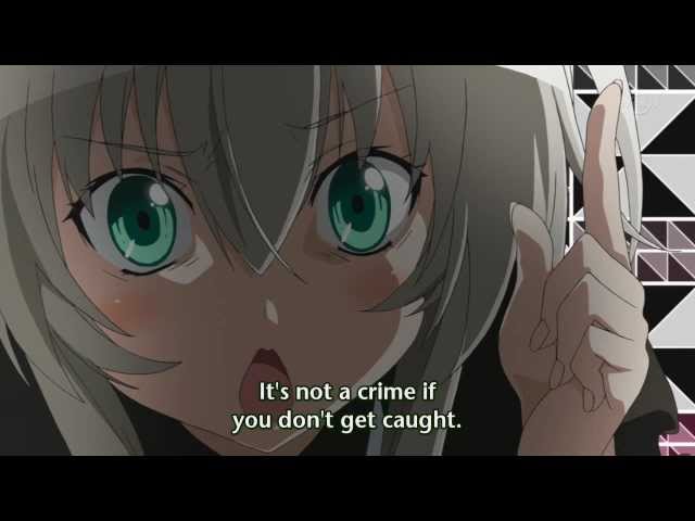 It's Not A Crime If You Don't Get Caught - Haiyore! Nyaruko-san class=