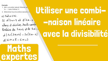 Comment utiliser une combinaison linéaire avec la divisibilité ?