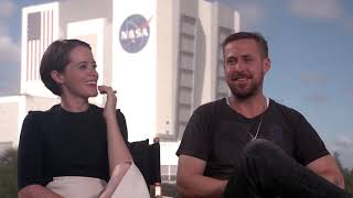 &#39;First Man&#39; interviews: Damien Chazelle, Ryan Gosling, Claire Foy, Mark Armstrong &amp; Rick Armstrong