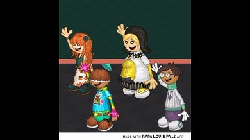 Trajes de halloween de personajes de papa louie parte 7 🍝🍱
