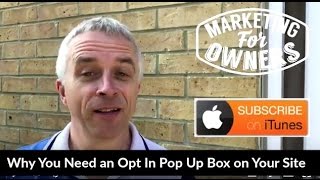 Why You Need a Pop Up Optin Box On Your Website #622